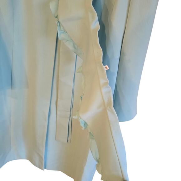 vintage Randolph Duke The Look Seafoam Coat - Size 12 with Collar - Picture 7 of 7